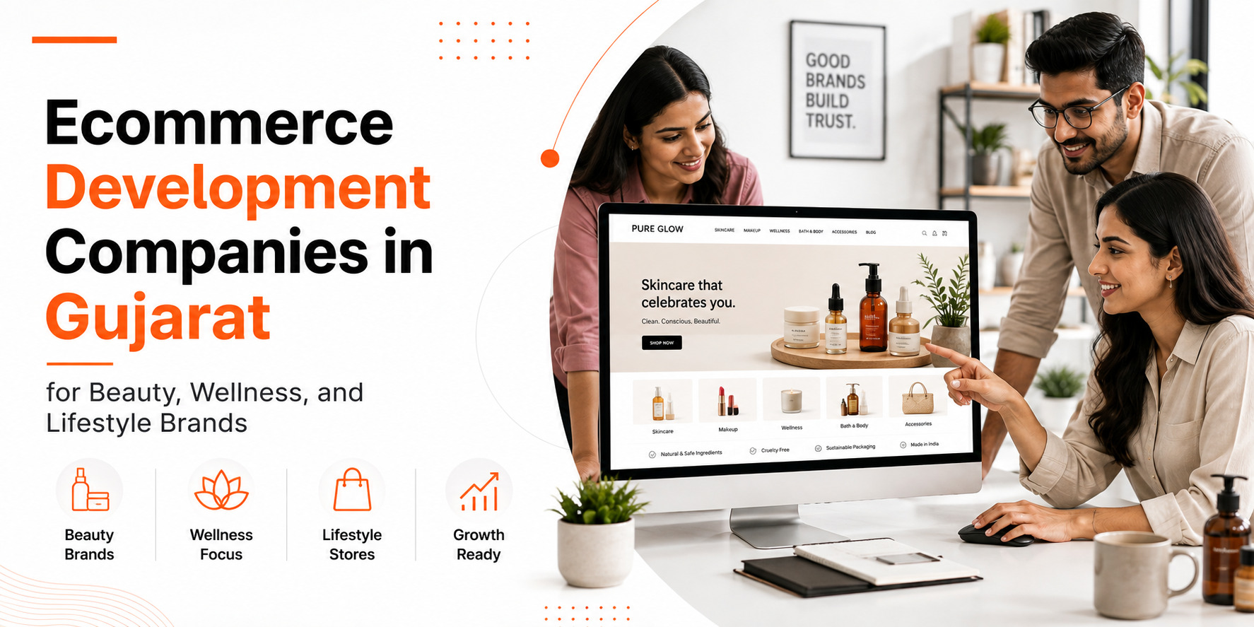 Top ecommerce development companies in Gujarat for beauty, wellness, and lifestyle brands