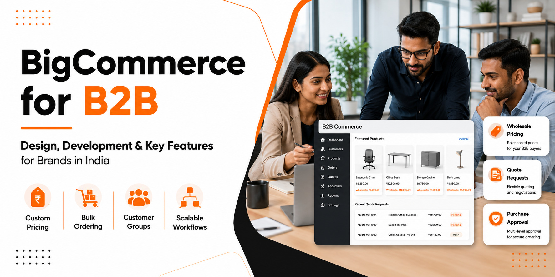 BigCommerce for B2B Brands: Features That Replace Manual Sales Work