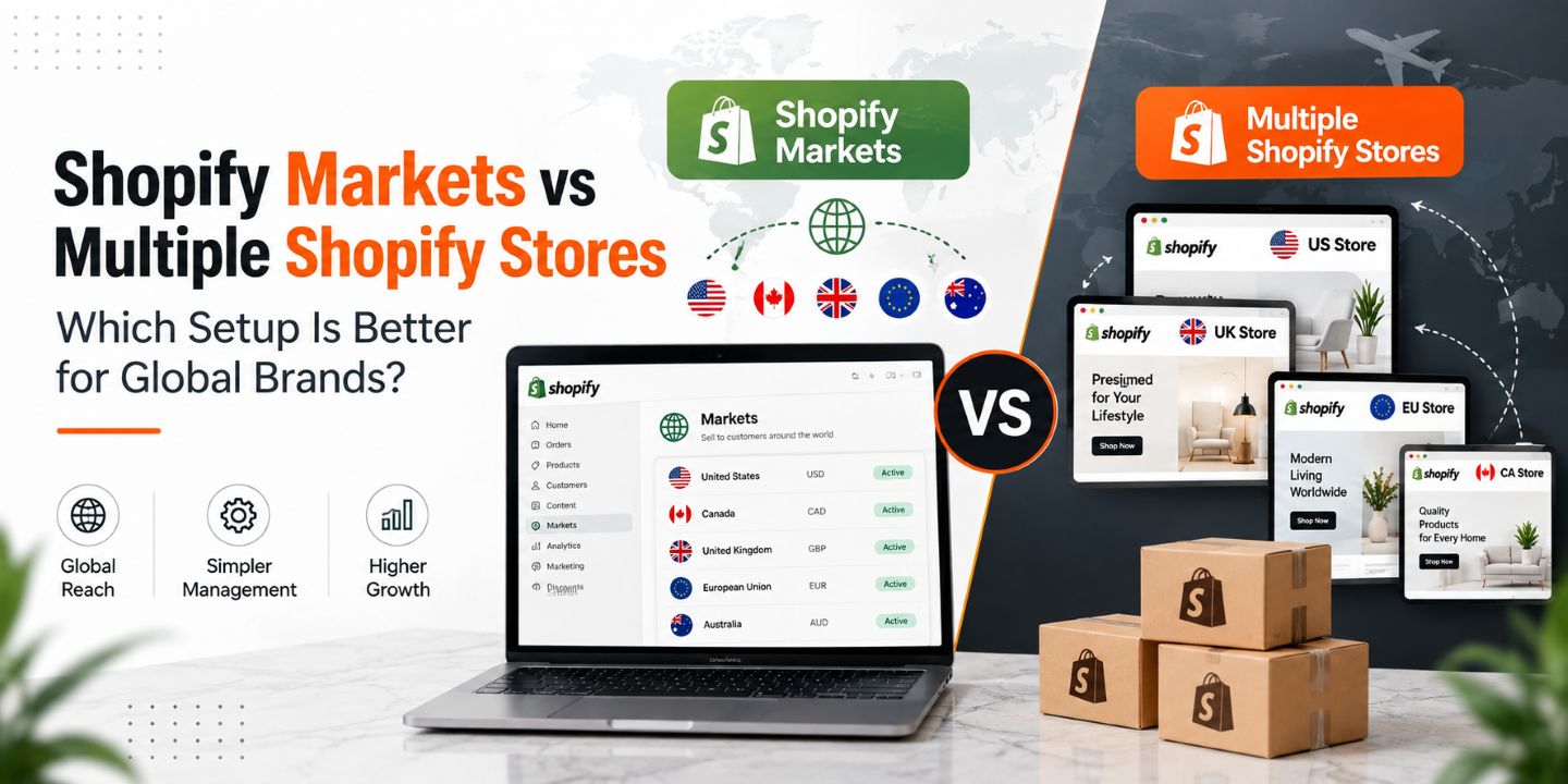Shopify Markets vs Multiple Shopify Stores: Which Setup Is Better for Global Brands?
